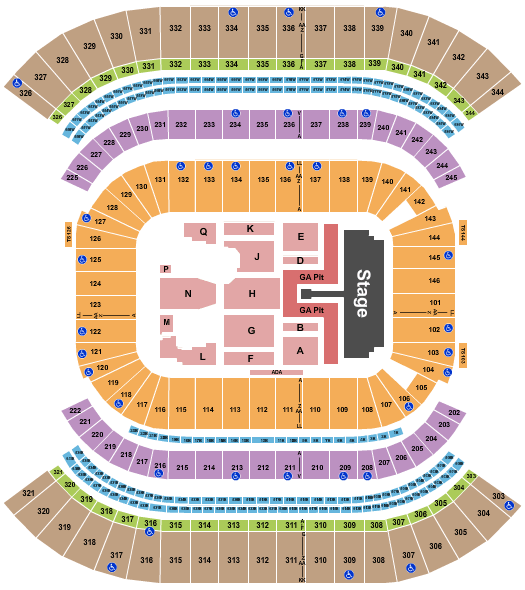 Nissan Stadium AC/DC Seating Chart